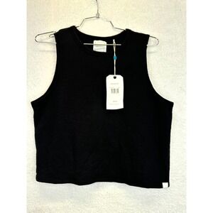 Jason Scott  Black sleeveless  terry  t-shirt  Women size: Small -$98-New